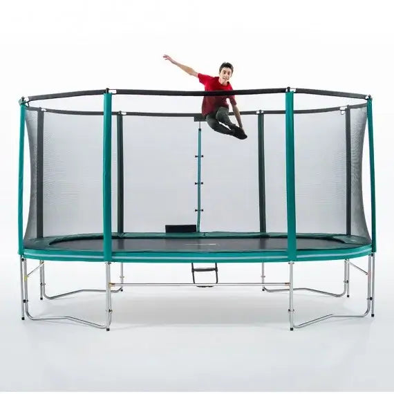 Trampoline Ovale 490cm avec filet de protection