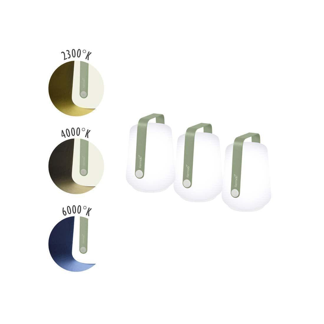 Fermob BALAD lot de 3 lampes H12